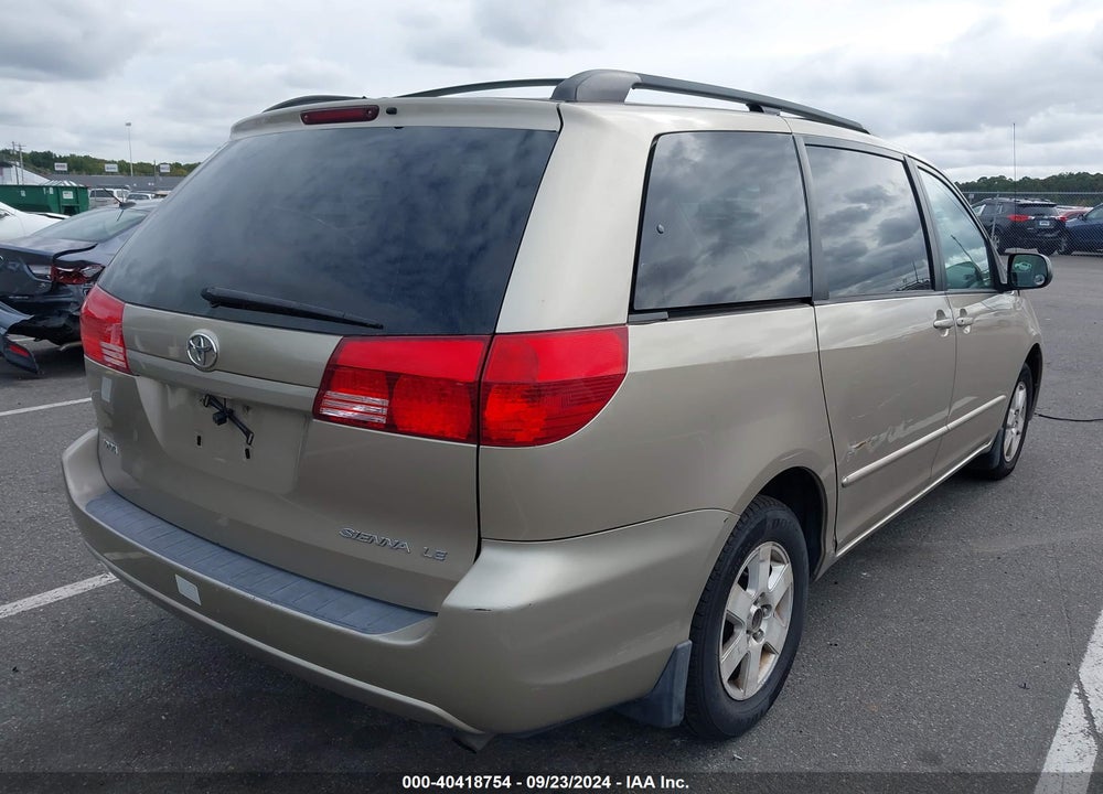 2004 TOYOTA SIENNA LE VIN: 5TDZA23C24S053999