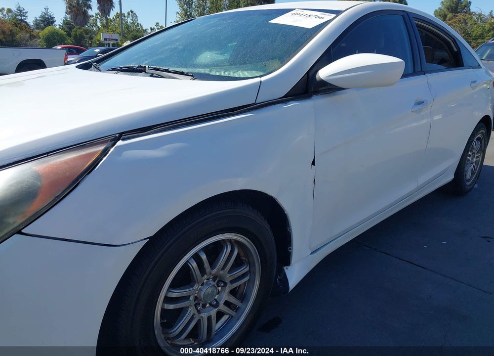 2011 HYUNDAI SONATA GLS VIN: 5NPEB4AC4BHO7597O
