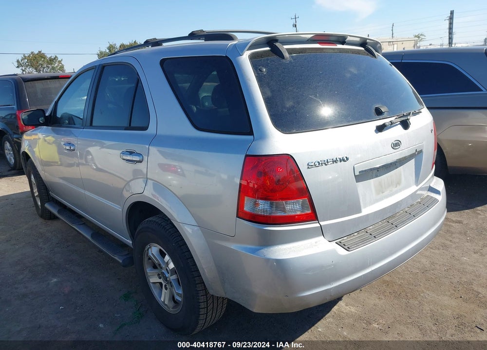 2005 KIA SORENTO EX/LX VIN: KNDJD733255376099