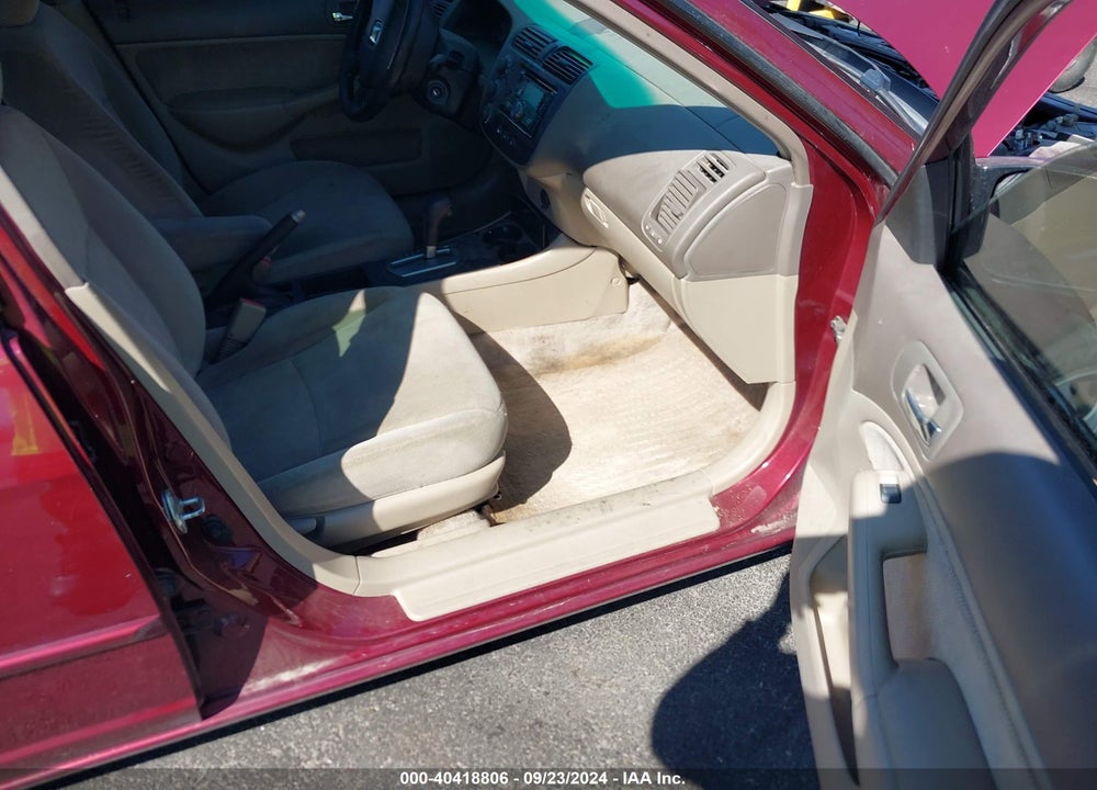 2002 HONDA CIVIC LX VIN: 1HGES16512L024724