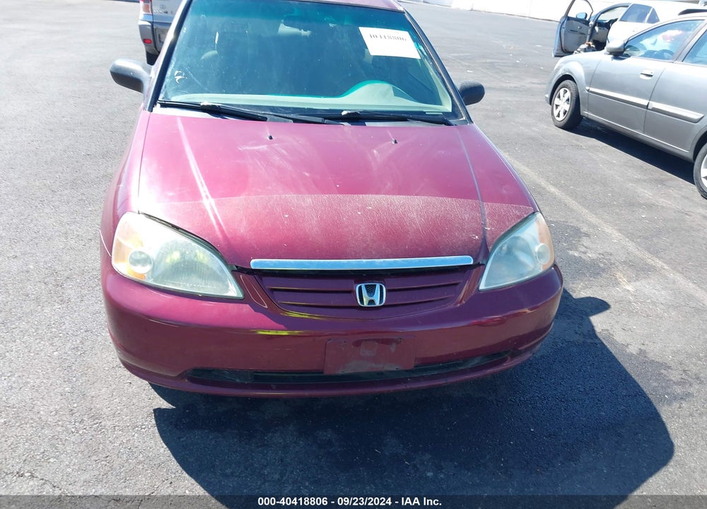 2002 HONDA CIVIC LX VIN: 1HGES16512L024724
