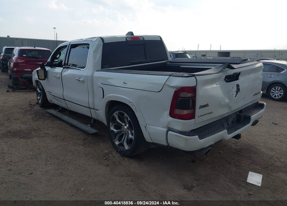 2020 RAM 1500 LIMITED 4X4 5'7 BOX VIN: 1C6SRFHT1LN407596