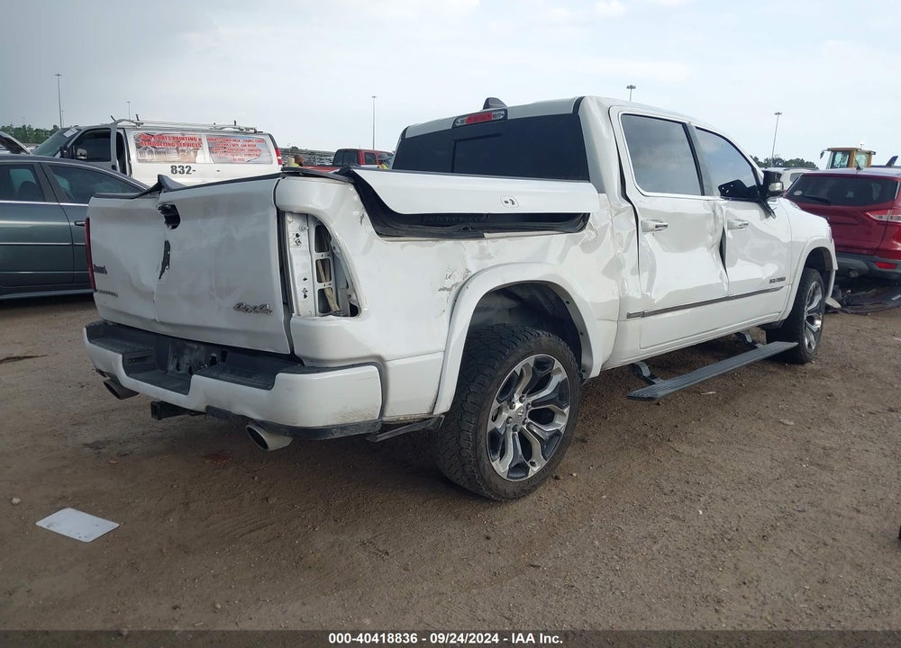 2020 RAM 1500 LIMITED 4X4 5'7 BOX VIN: 1C6SRFHT1LN407596