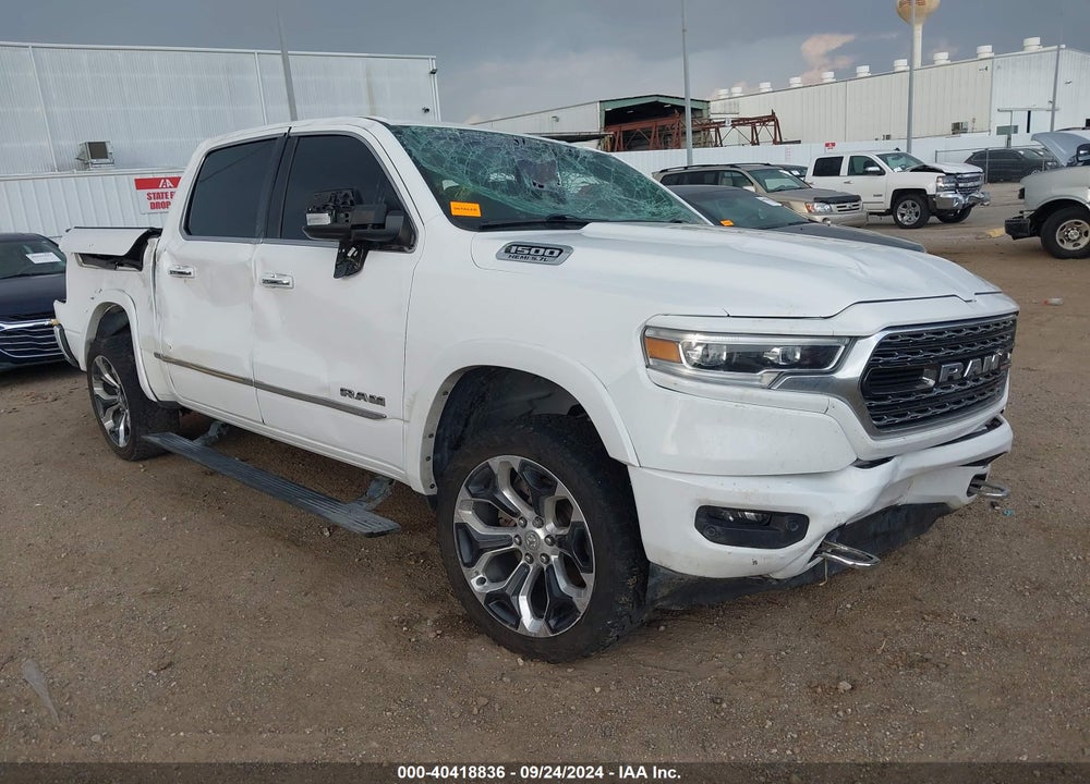 2020 RAM 1500 LIMITED 4X4 5'7 BOX VIN: 1C6SRFHT1LN407596