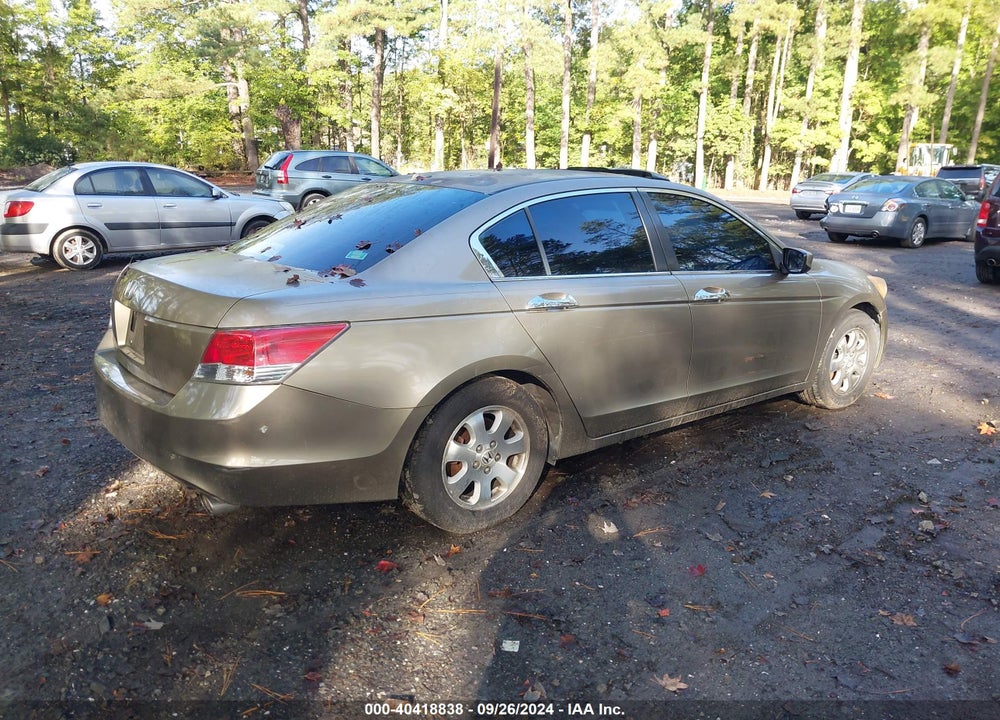 2008 HONDA ACCORD 2.4 EX-L VIN: JHMCP26808C067496