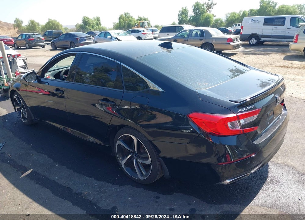 2019 HONDA ACCORD SPORT VIN: 1HGCV1F37KA016250