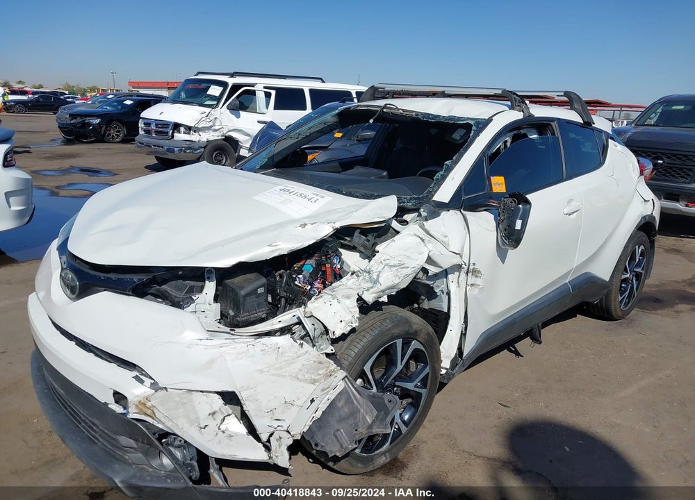 2018 TOYOTA C-HR XLE PREMIUM VIN: NMTKHMBX8JR005639