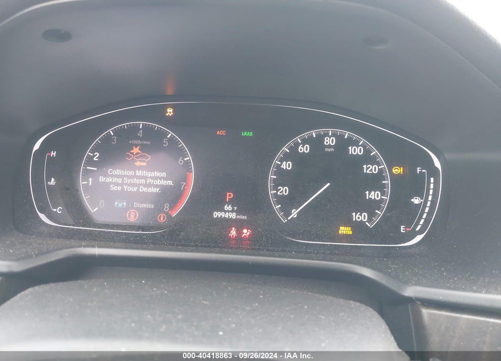 2019 HONDA ACCORD EX-L VIN: 1HGCV1F59KA038204