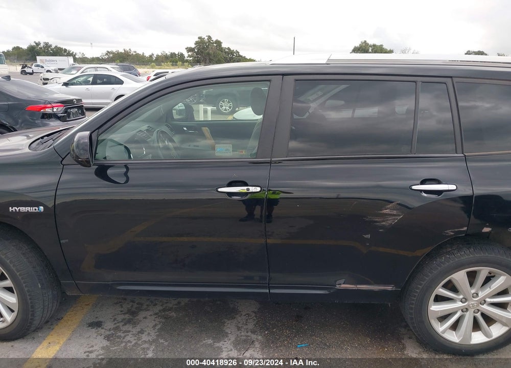 2008 TOYOTA HIGHLANDER HYBRID LIMITED VIN: JTEEW44A082011039