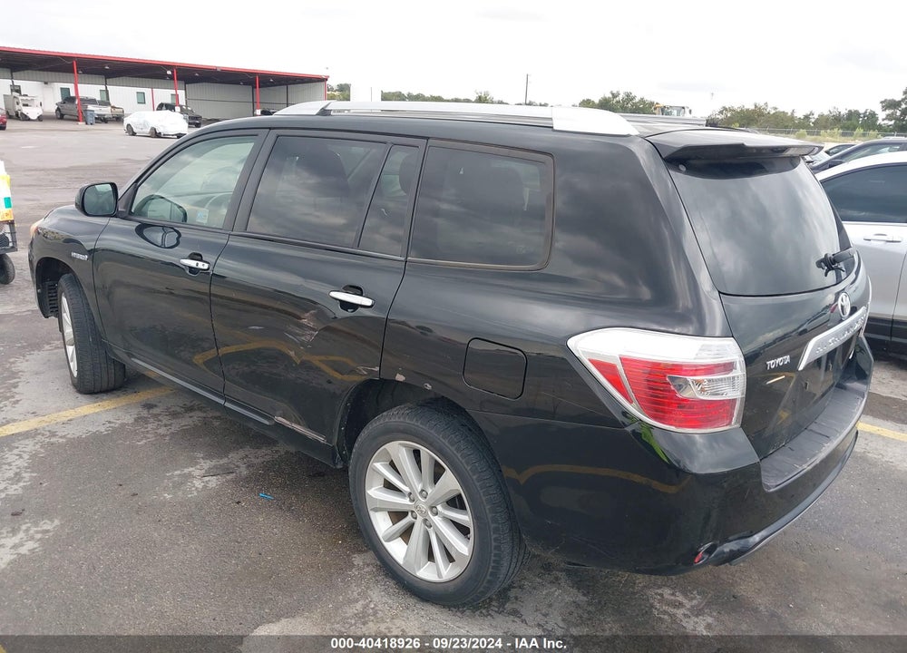 2008 TOYOTA HIGHLANDER HYBRID LIMITED VIN: JTEEW44A082011039