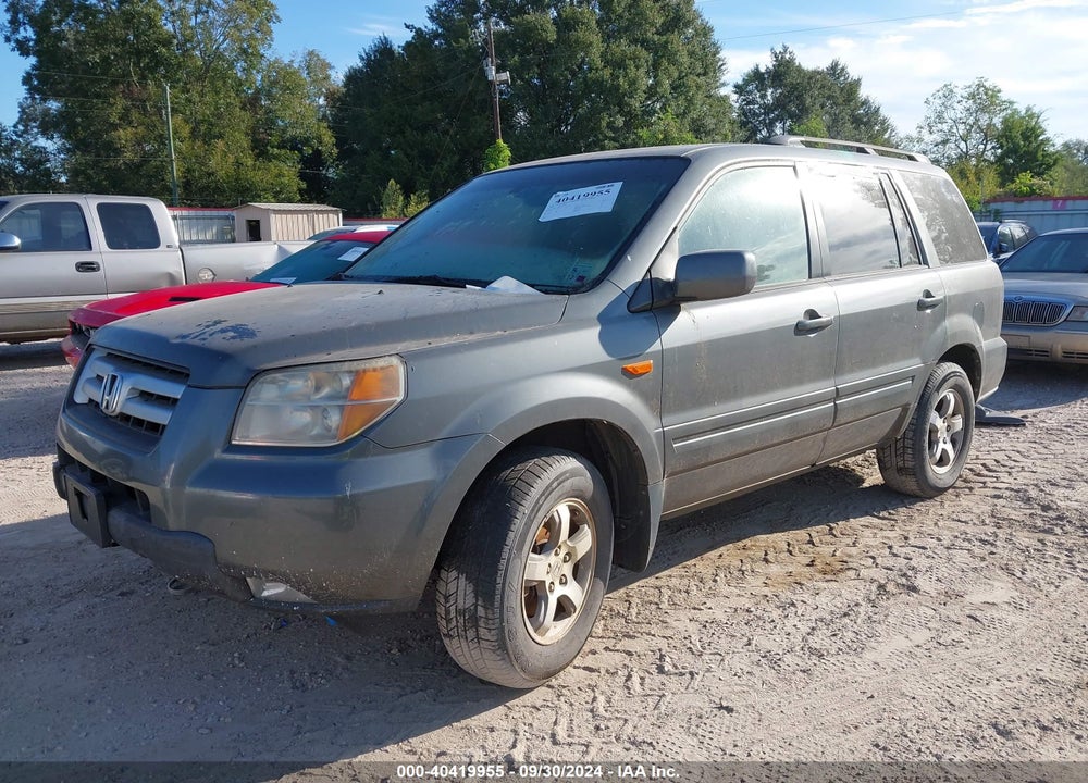 2008 HONDA PILOT EX-L VIN: 5FNYF28588B017798