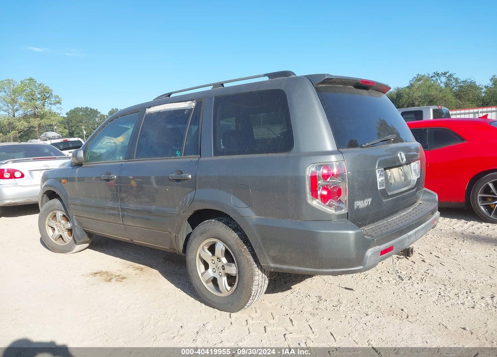 2008 HONDA PILOT EX-L VIN: 5FNYF28588B017798