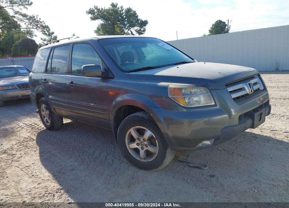 2008 HONDA PILOT EX-L VIN: 5FNYF28588B017798