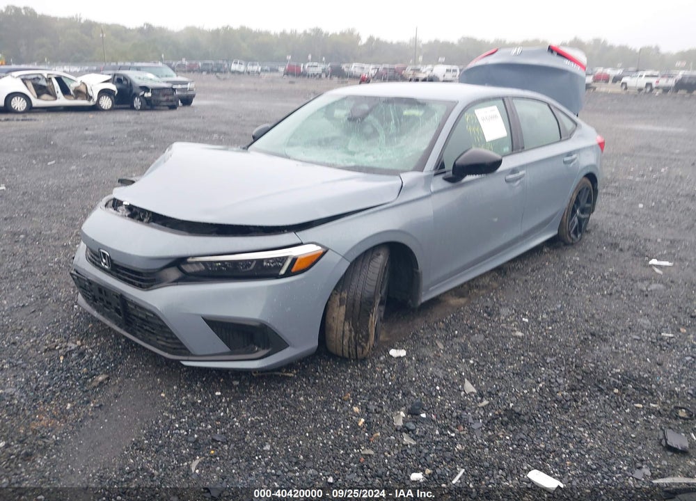 2022 HONDA CIVIC SPORT VIN: 2HGFE2F52NH586084