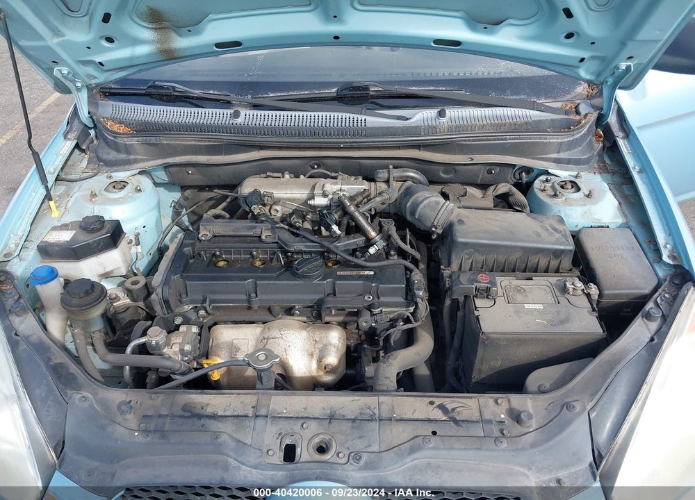 2008 HYUNDAI ACCENT GS VIN: KMHCM36C38U063419