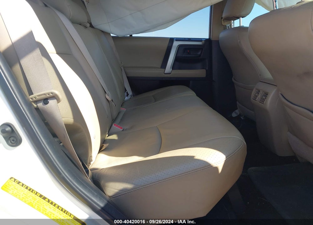 2011 TOYOTA 4RUNNER SR5 V6 VIN: JTEZU5JR9B5027396