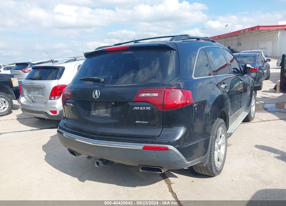 2010 ACURA MDX TECHNOLOGY PACKAGE VIN: 2HNYD2H43AH506522