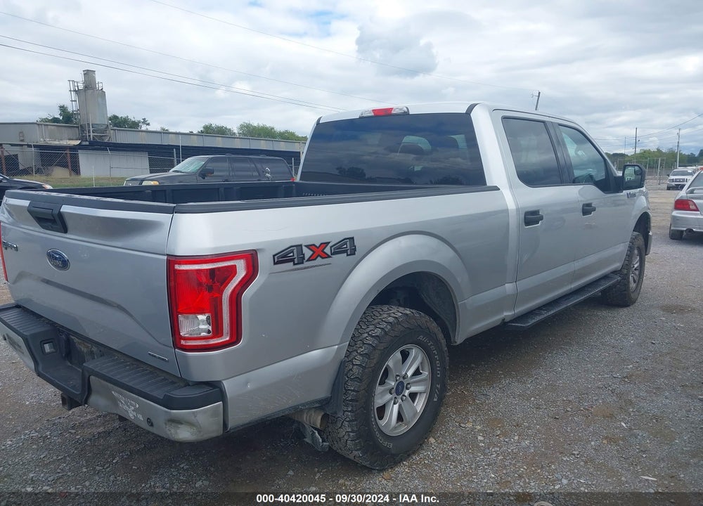 2015 FORD F-150 XLT VIN: 1FTFW1EF1FKE44366