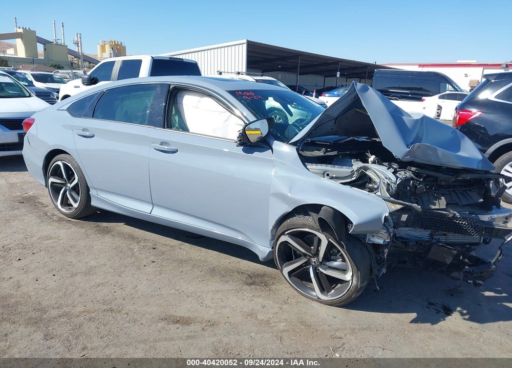 2022 HONDA ACCORD SPORT 2.0T VIN: 1HGCV2F39NA012758