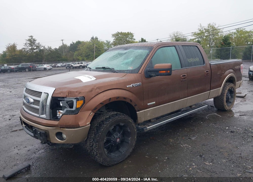 2011 FORD F-150 LARIAT VIN: 1FTFW1ET1BFC45729