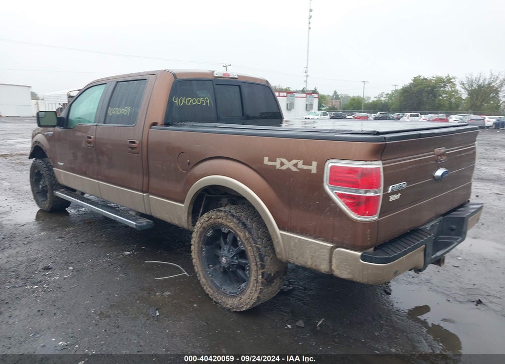 2011 FORD F-150 LARIAT VIN: 1FTFW1ET1BFC45729