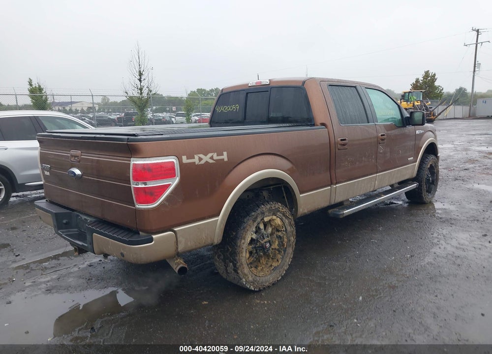2011 FORD F-150 LARIAT VIN: 1FTFW1ET1BFC45729
