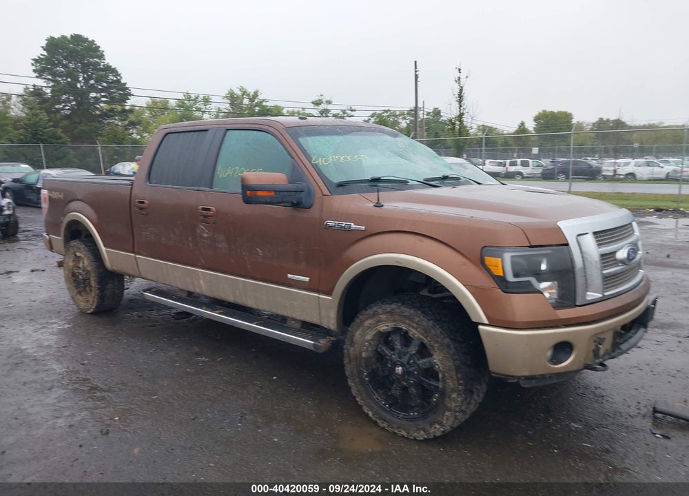 2011 FORD F-150 LARIAT VIN: 1FTFW1ET1BFC45729