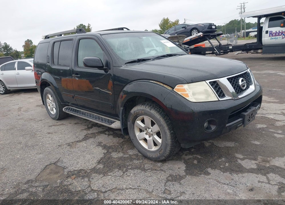 2011 NISSAN PATHFINDER SV VIN: 5N1AR1NB3BC617142