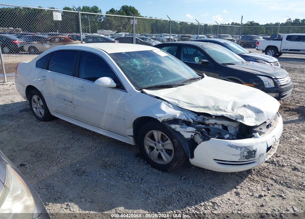 2013 CHEVROLET IMPALA LS VIN: 2G1WF5E39D1123615
