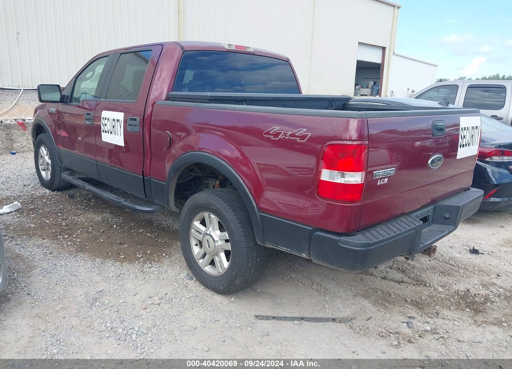 2004 FORD F-150 FX4/LARIAT/XLT VIN: 1FTPW14544KB00623