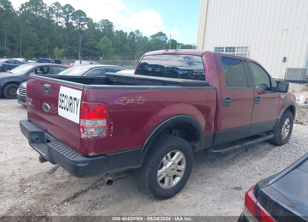 2004 FORD F-150 FX4/LARIAT/XLT VIN: 1FTPW14544KB00623
