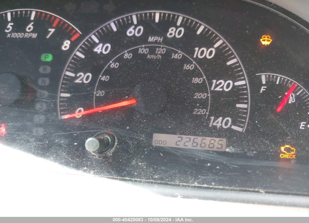 2005 TOYOTA CAMRY LE VIN: 4T1BE30K85U415995