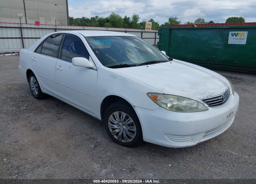 2005 TOYOTA CAMRY LE VIN: 4T1BE30K85U415995