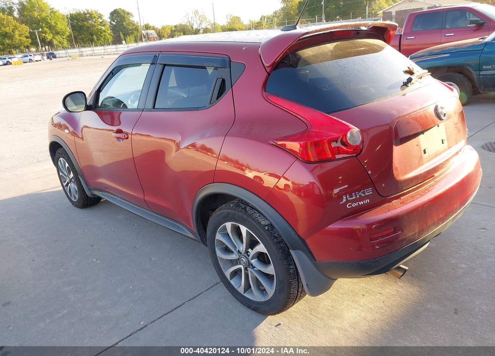 2012 NISSAN JUKE SL VIN: JN8AF5MV5CT123869
