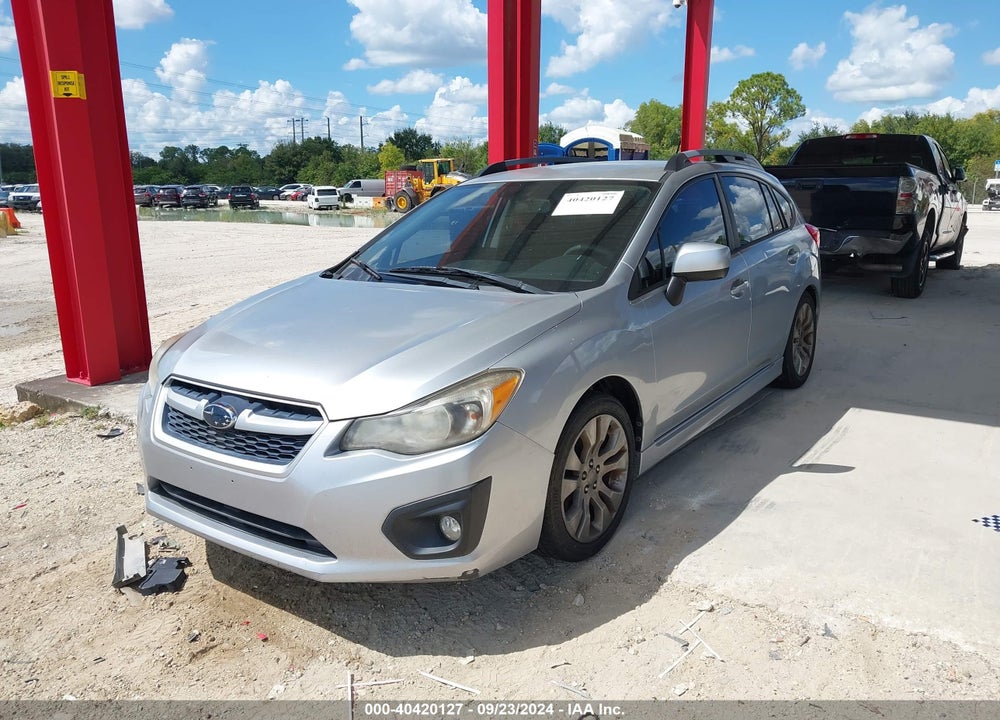2012 SUBARU IMPREZA 2.0I SPORT PREMIUM VIN: JF1GPAL65CH243699