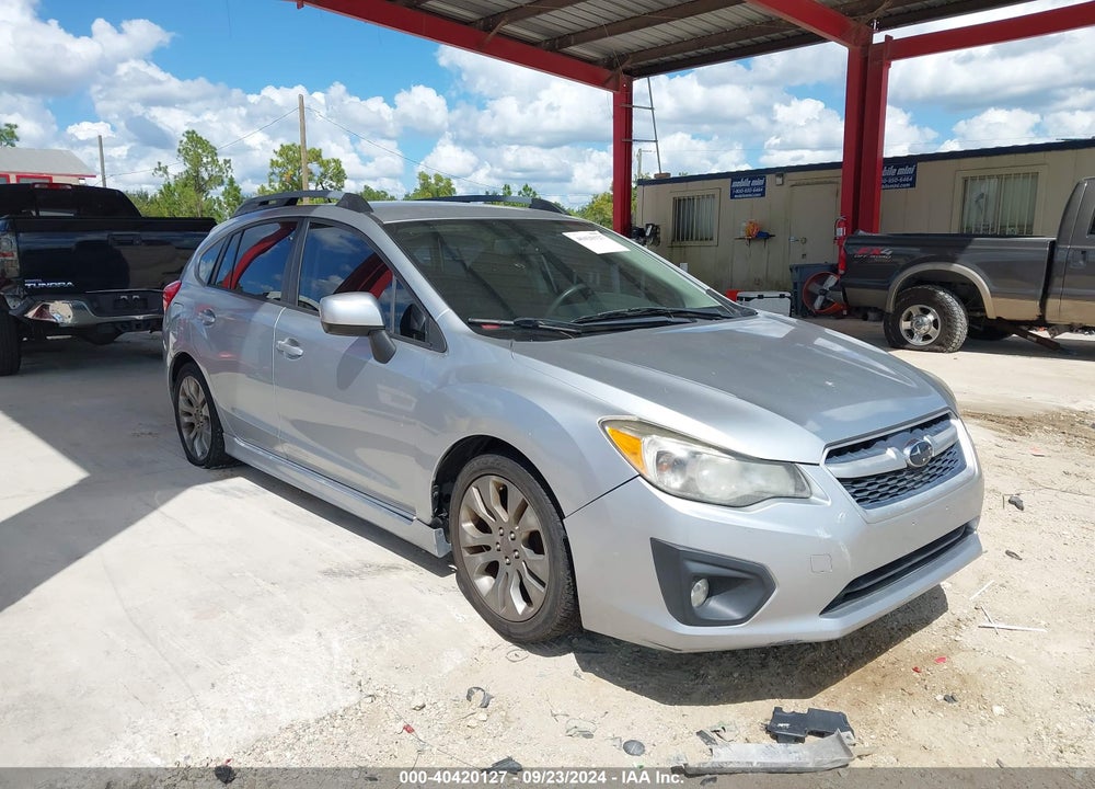 2012 SUBARU IMPREZA 2.0I SPORT PREMIUM VIN: JF1GPAL65CH243699