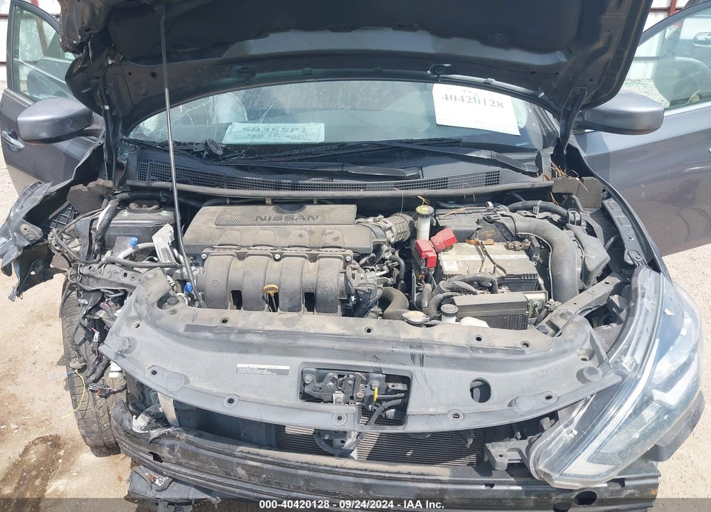 2018 NISSAN SENTRA SV VIN: 3N1AB7APXJL646687