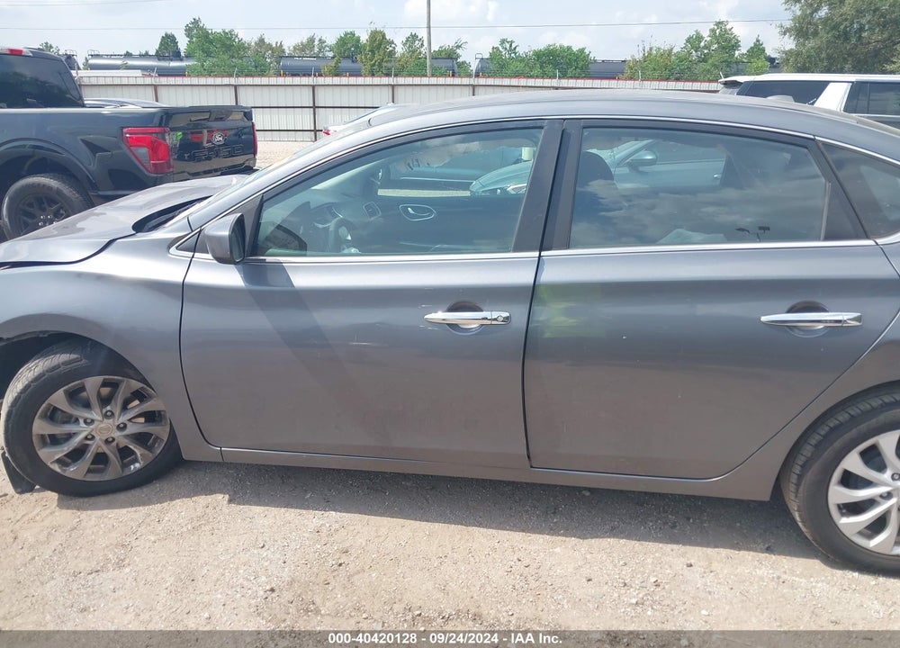 2018 NISSAN SENTRA SV VIN: 3N1AB7APXJL646687