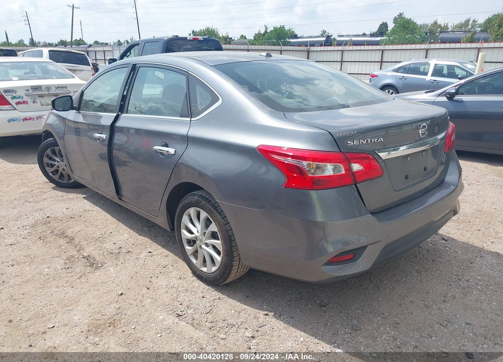 2018 NISSAN SENTRA SV VIN: 3N1AB7APXJL646687