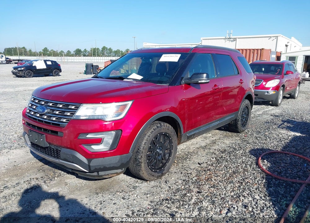 2016 FORD EXPLORER XLT VIN: 1FM5K8D8XGGC04462