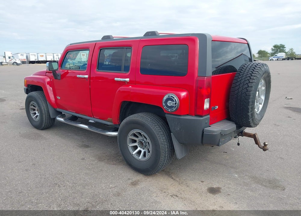 2009 HUMMER H3 SUV VIN: 5GTEN13E998106149