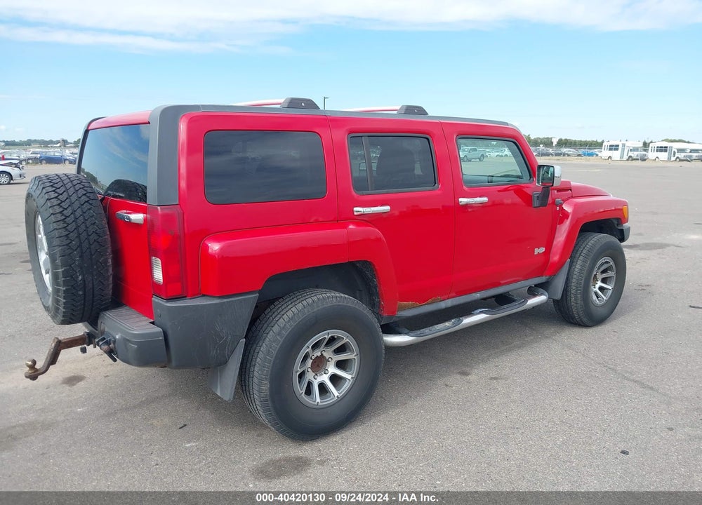 2009 HUMMER H3 SUV VIN: 5GTEN13E998106149