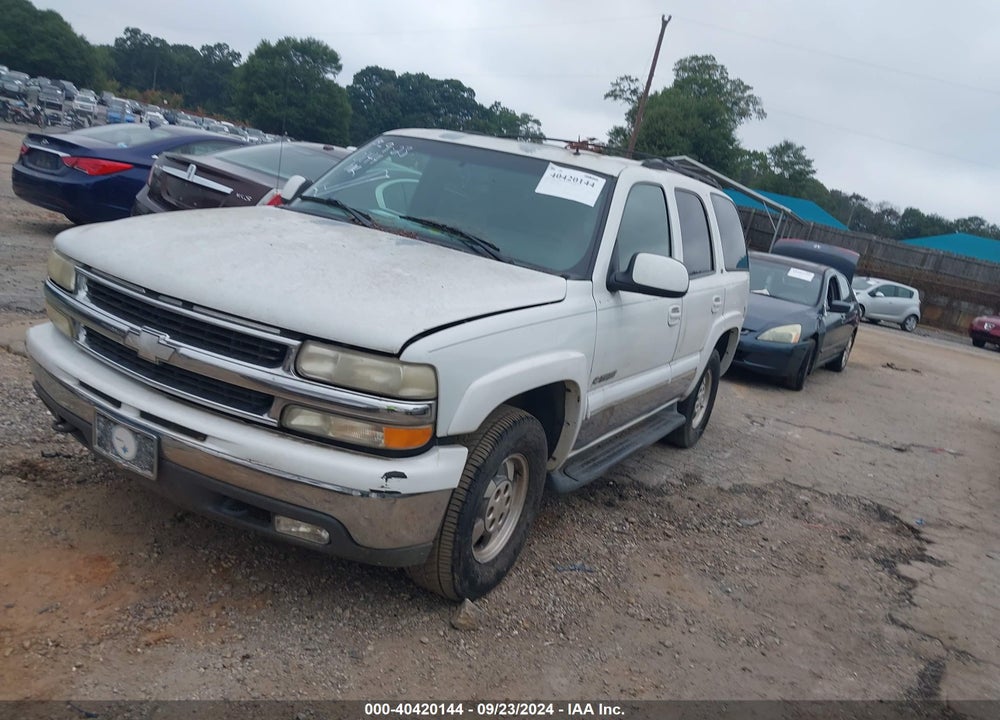 2002 CHEVROLET TAHOE LT VIN: 1GNEK13Z72J176306