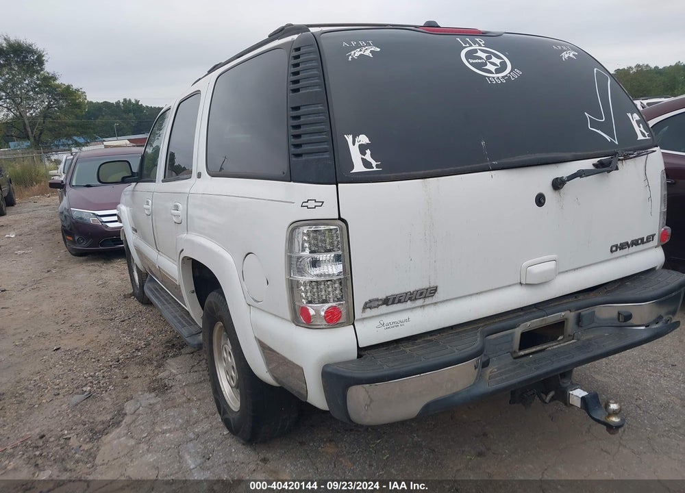 2002 CHEVROLET TAHOE LT VIN: 1GNEK13Z72J176306