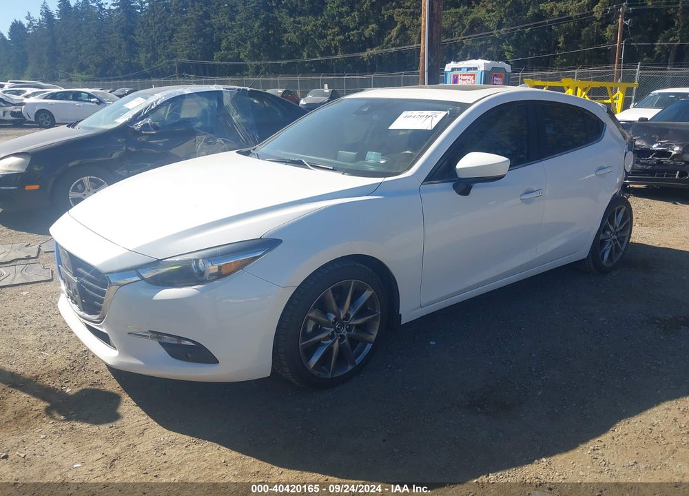 2018 MAZDA 3 GRAND TOURING VIN: 3MZBN1M32JM253322