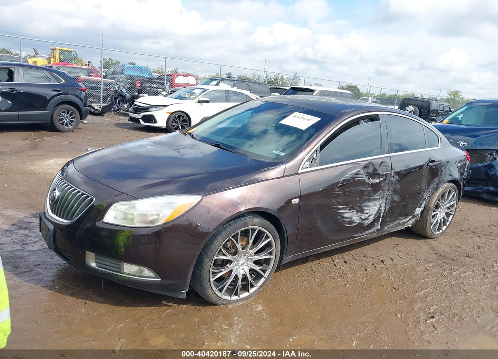 2011 BUICK REGAL CXL TURBO RUSSELSHEIM VIN: W04GV5EV2B1087747