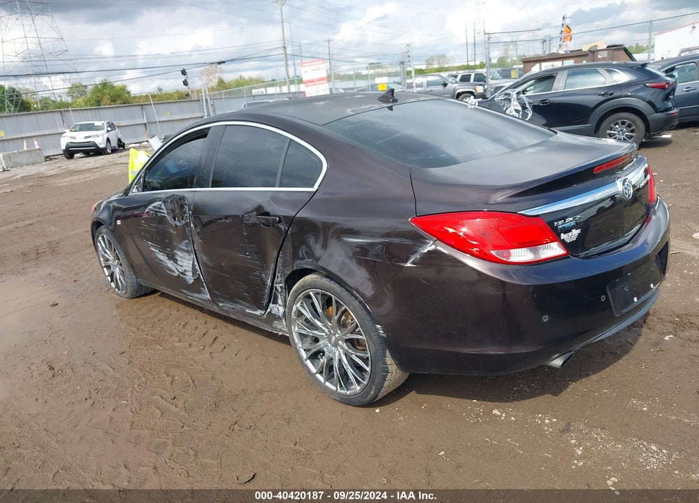 2011 BUICK REGAL CXL TURBO RUSSELSHEIM VIN: W04GV5EV2B1087747