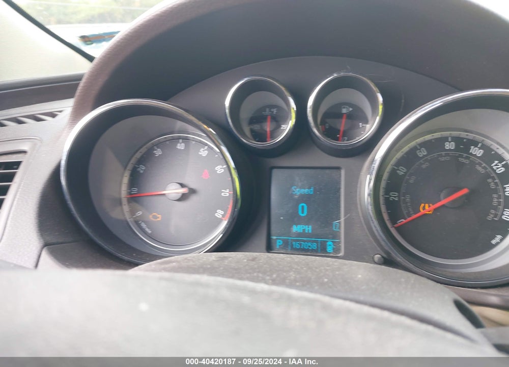 2011 BUICK REGAL CXL TURBO RUSSELSHEIM VIN: W04GV5EV2B1087747