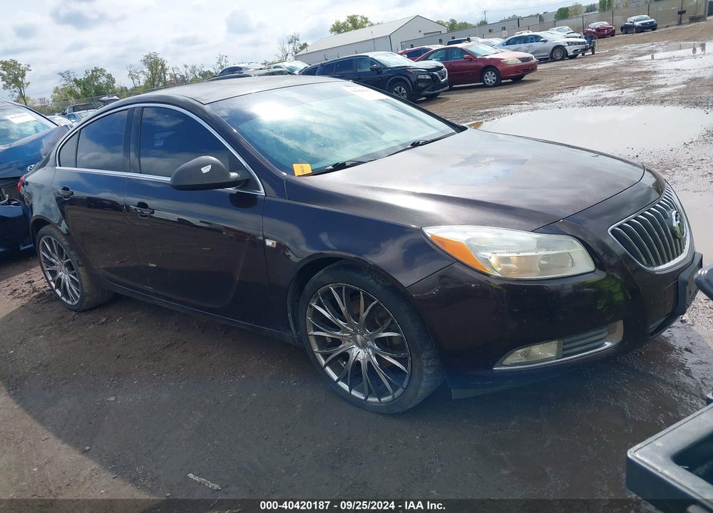 2011 BUICK REGAL CXL TURBO RUSSELSHEIM VIN: W04GV5EV2B1087747
