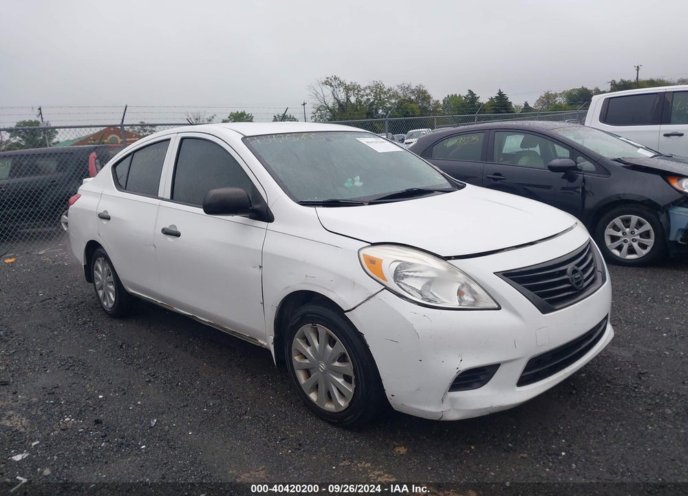 2013 NISSAN VERSA 1.6 S+ VIN: 3N1CN7APXDL855822